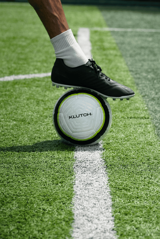 White Black and Yellow Training Football